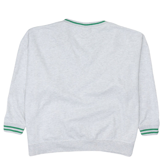 Tom and Jerry Grey V-Neck Pullover Sweatshirt Women's XL