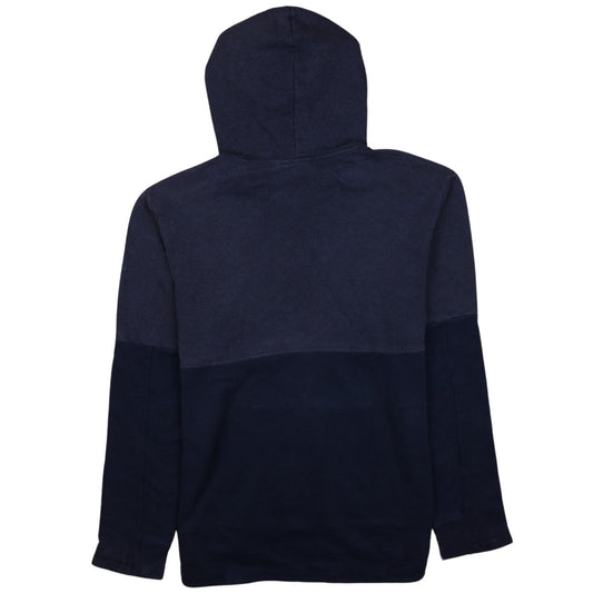 Adidas Men's Blue Pullover Hoodie Size S Sports Fleece