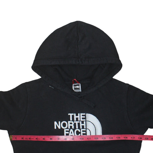 The North Face Womens Black Small Pullover Hoodie Cotton Casual