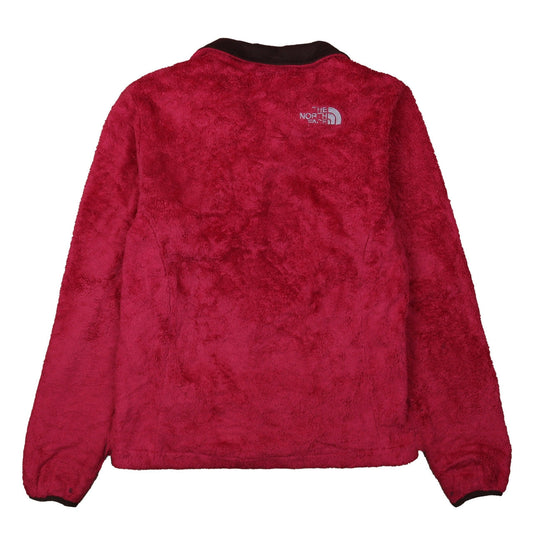 The North Face Women's Pink Fleece Jacket Size M Outdoor Full Zip