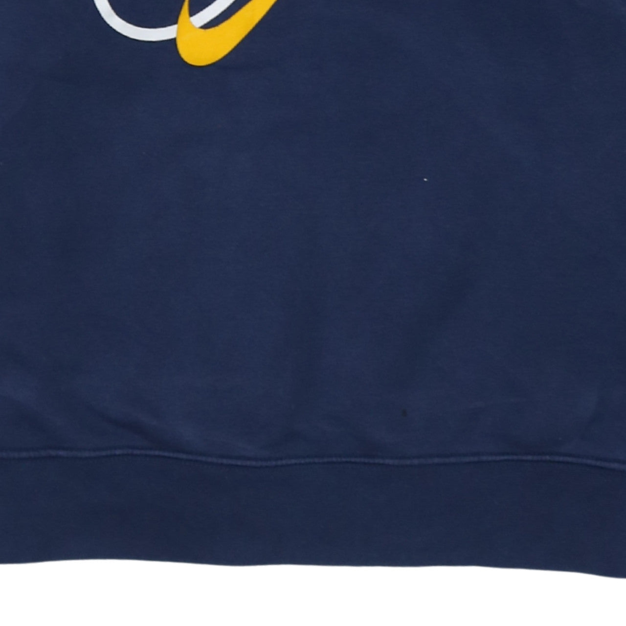 Nike Men's Blue Graphic Logo Crew Neck Pullover Sweatshirt M