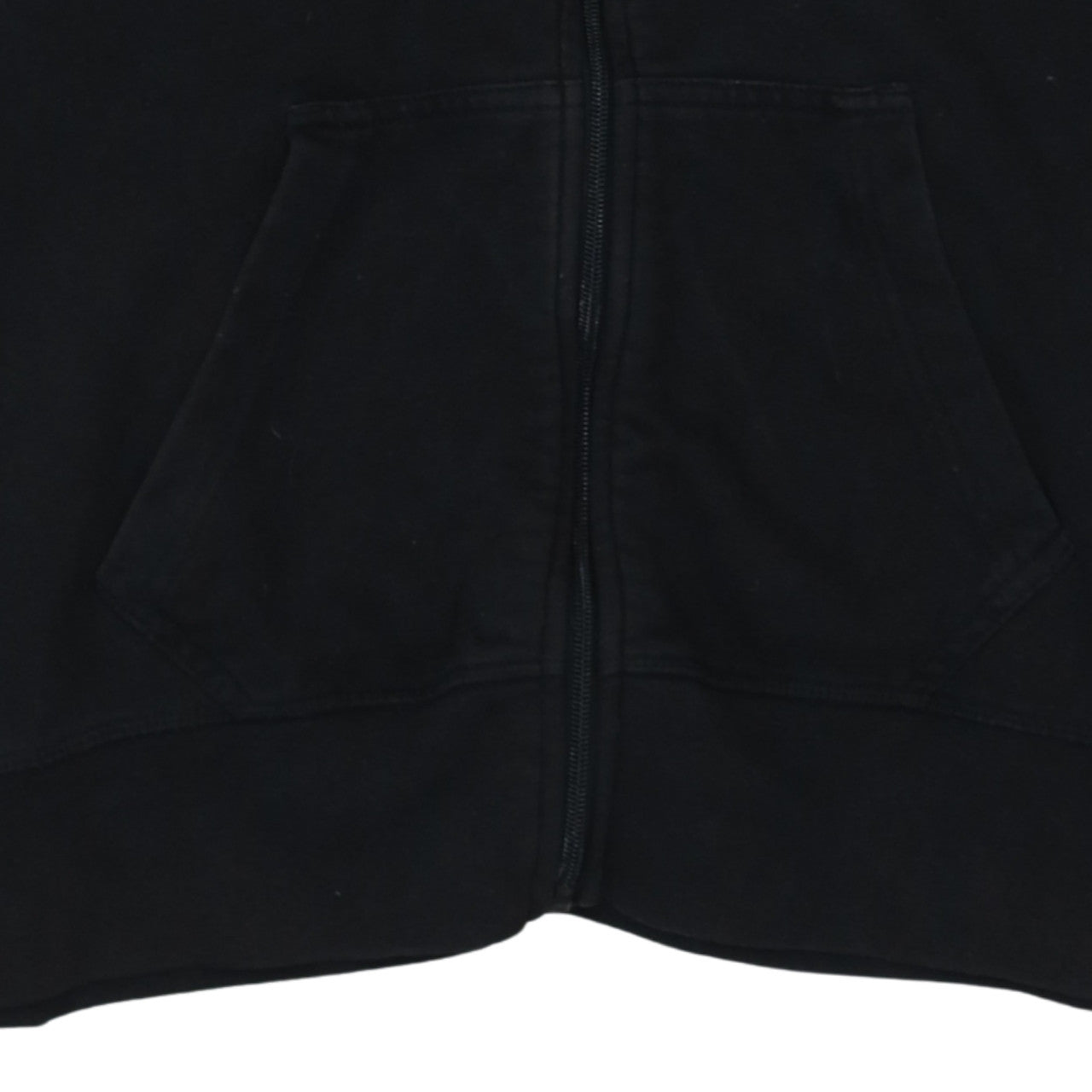 Kappa Men's Black XL Full Zip Hoodie Sweatshirt