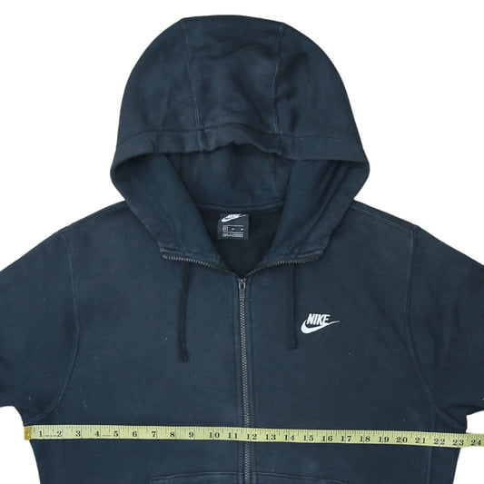 Nike Men's Black Full Zip Hoodie M Regular Fit Sportswear