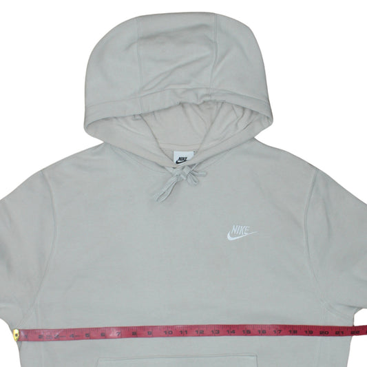 Nike Men's Grey Pullover Hoodie Small Classic Fit Sweatshirt