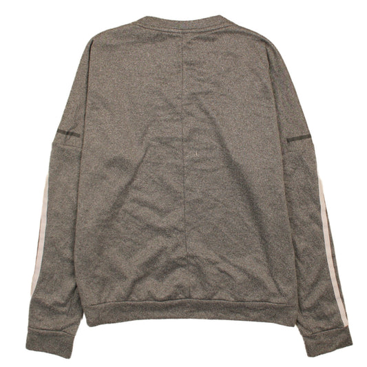Adidas Mens Grey Medium Crew Neck Running Sweatshirt