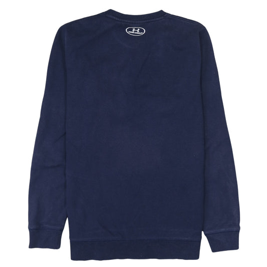 Under Armour Men's Blue ColdGear Fitted Crew Neck Sweatshirt M