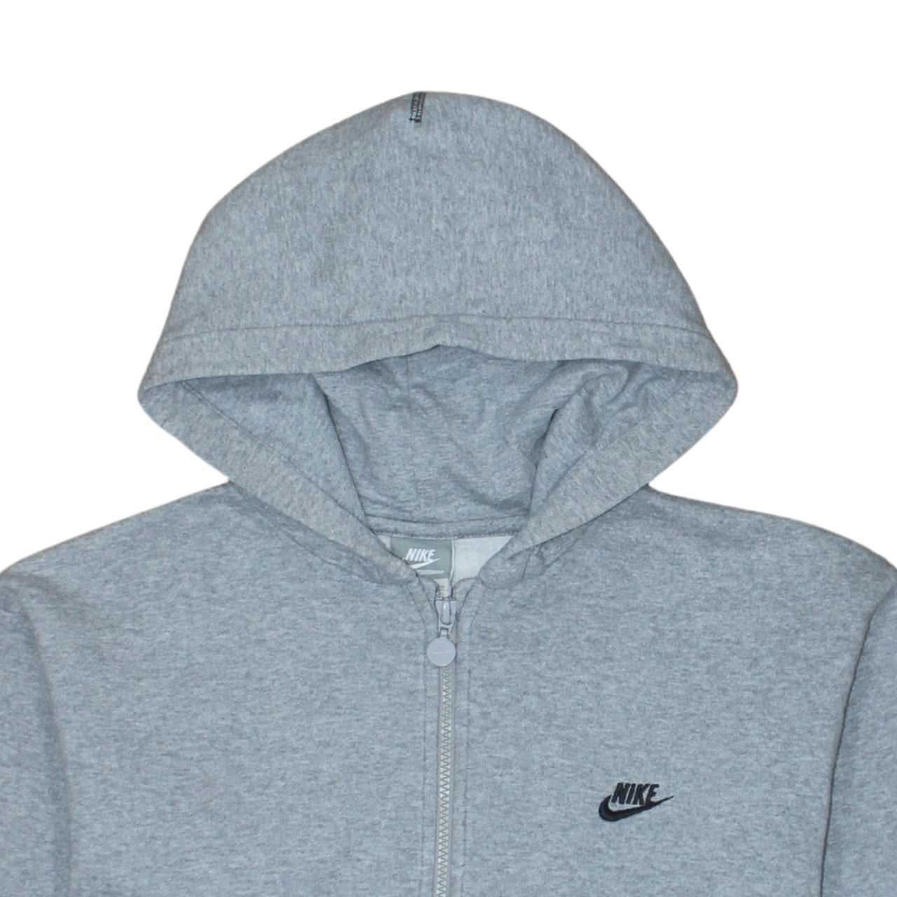 Additional view of Nike boys’ grey xl full zip fleece hoodie sweatshirt