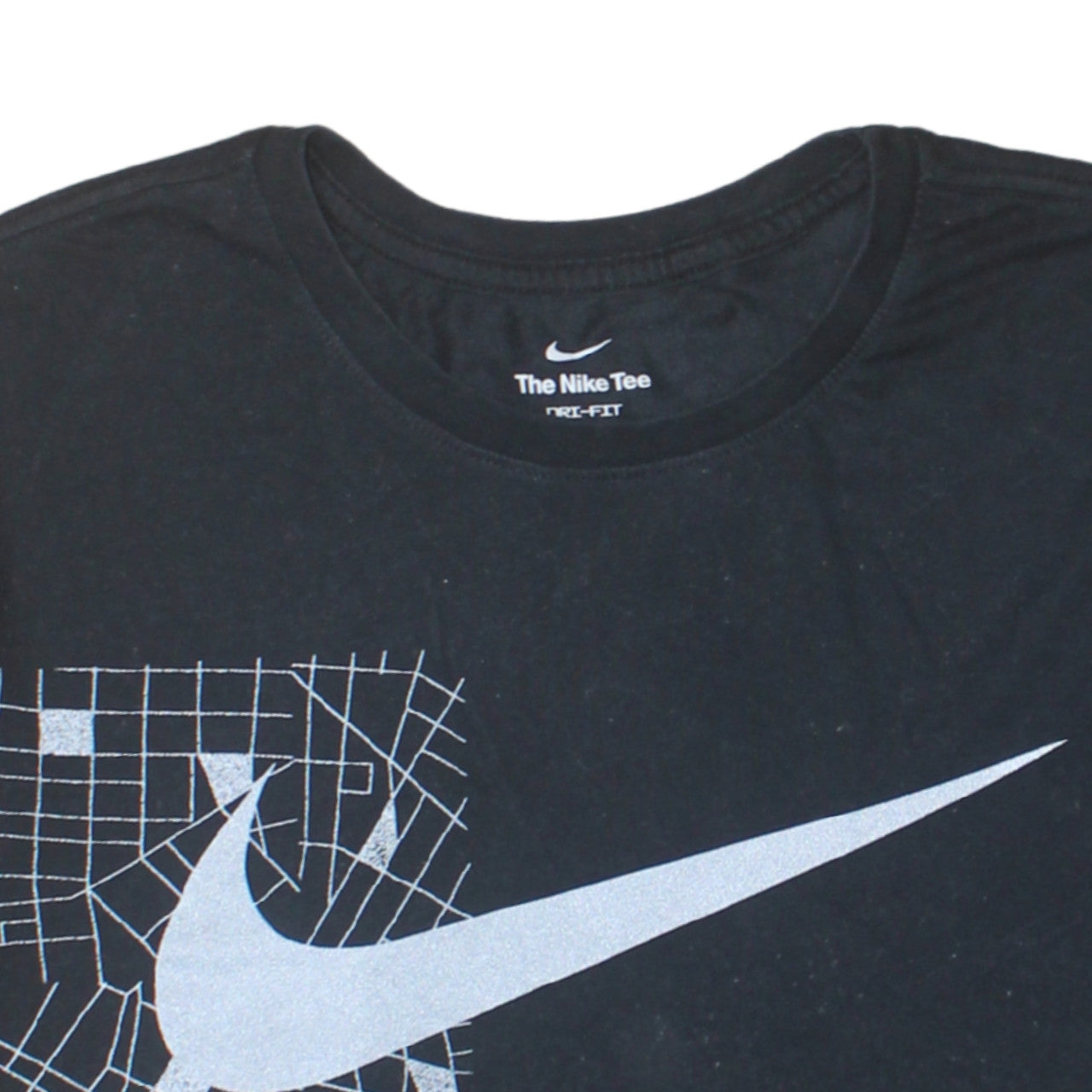 Nike Men's Black Dri-Fit Running Graphic T-Shirt XL