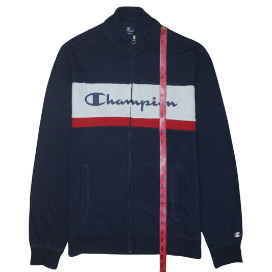 Champion Boys Blue Full Zip Colourblock Sweatshirt 15-16 Years