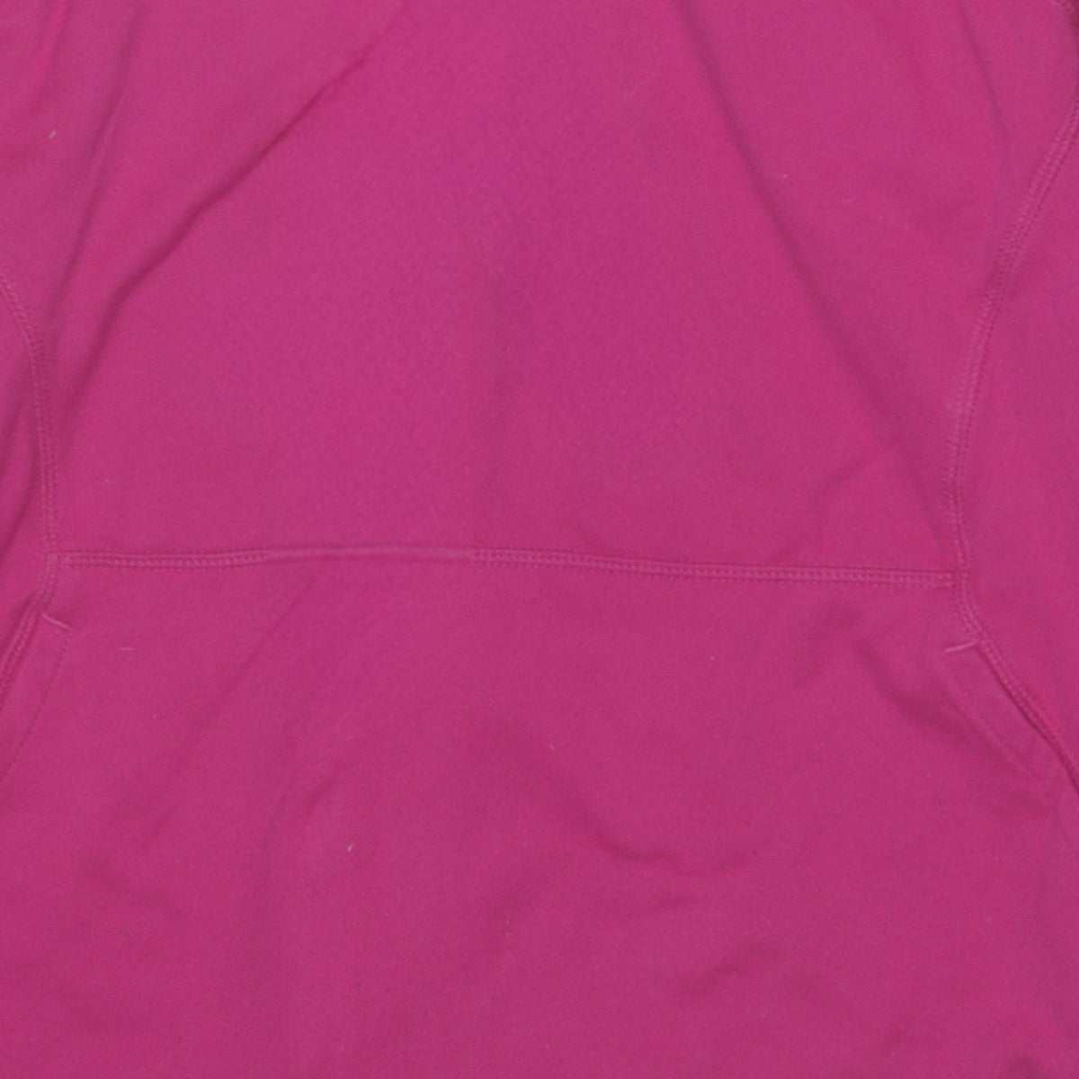 Additional view of Adidas girls’ pink pullover hoodie, size L, fleece lined sportswear
