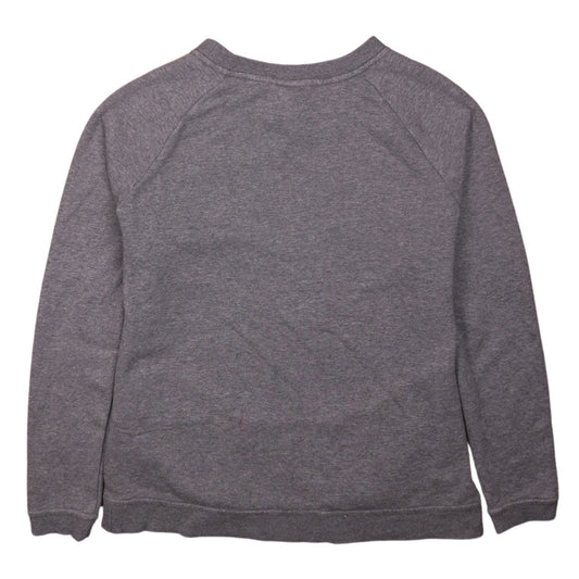 Nike Men's Grey Small Pullover Sweatshirt Crew Neck Logo