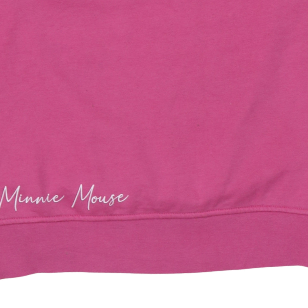 Disney Primark Womens Pink Minnie Mouse Pullover Sweatshirt Size S 10/12