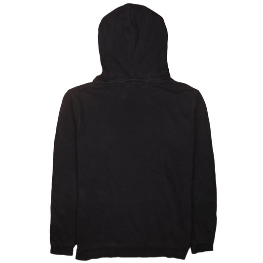 Fila Mens Black Pullover Hoodie XS Regular Fit Cotton Blend