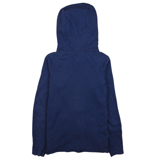 Nike Men's Blue Full Zip Hoodie XS Regular Fit Fleece Sweatshirt