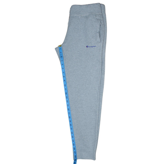 Champion Men's Grey Jogger Trousers Medium Cotton Blend