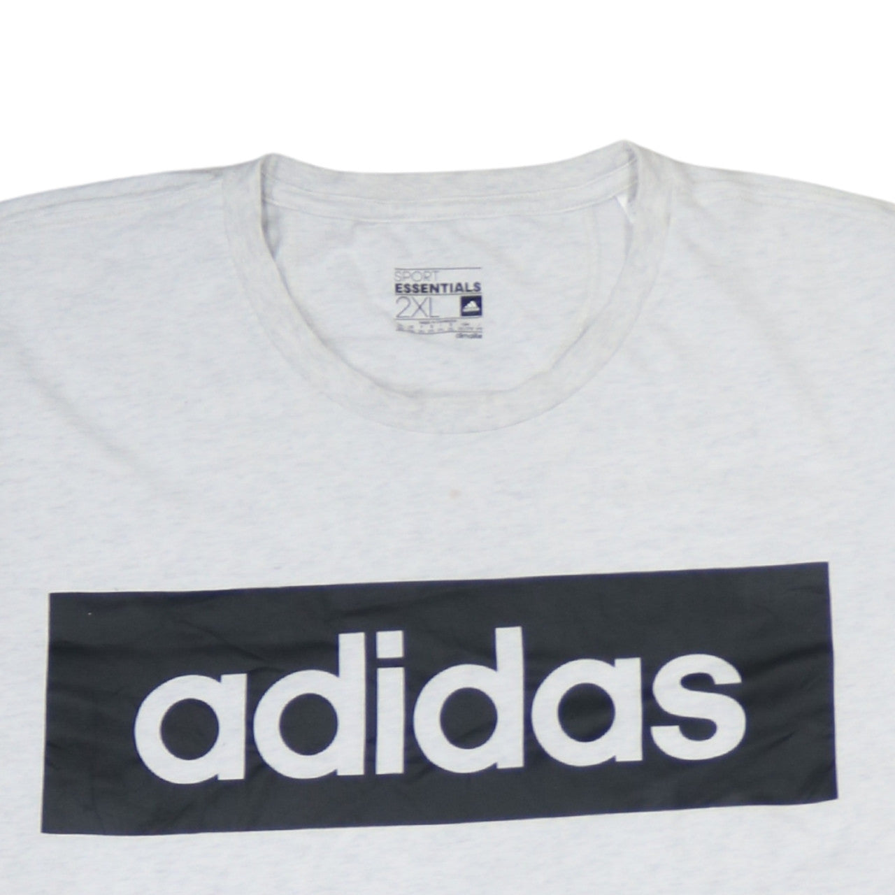 adidas Men’s Grey 2XL Sports Essentials Crew Neck T-Shirt