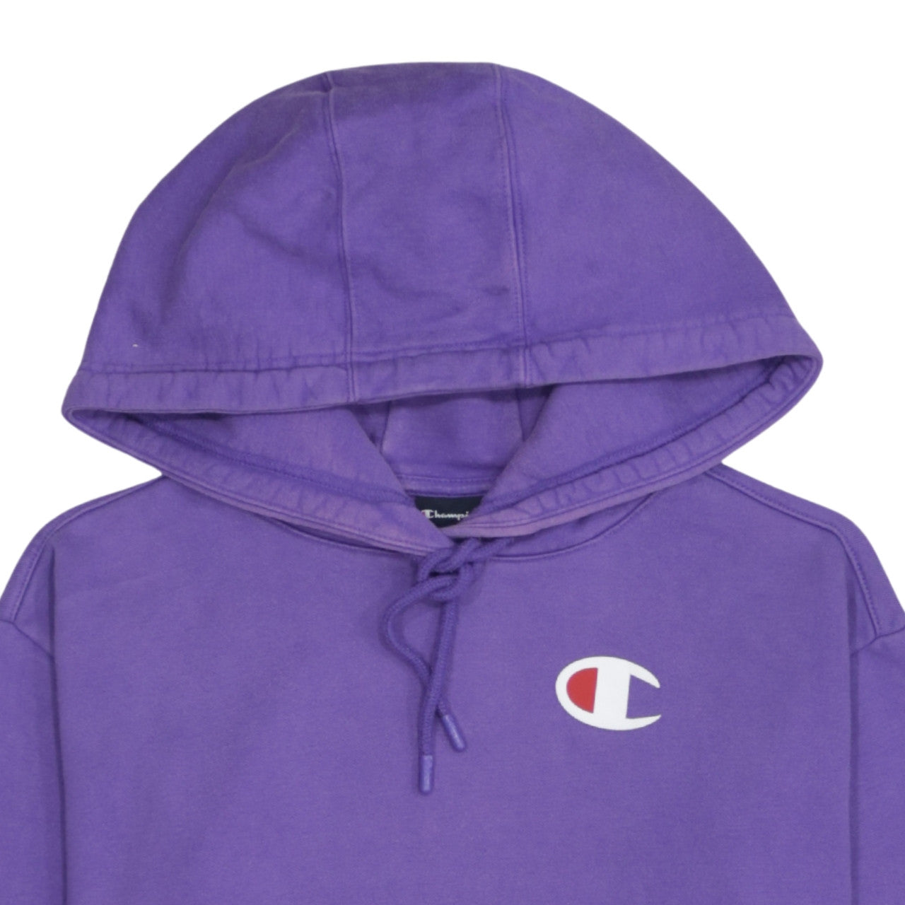 Additional view of Champion Women Purple Small Pullover Hoodie Cotton Logo Casual