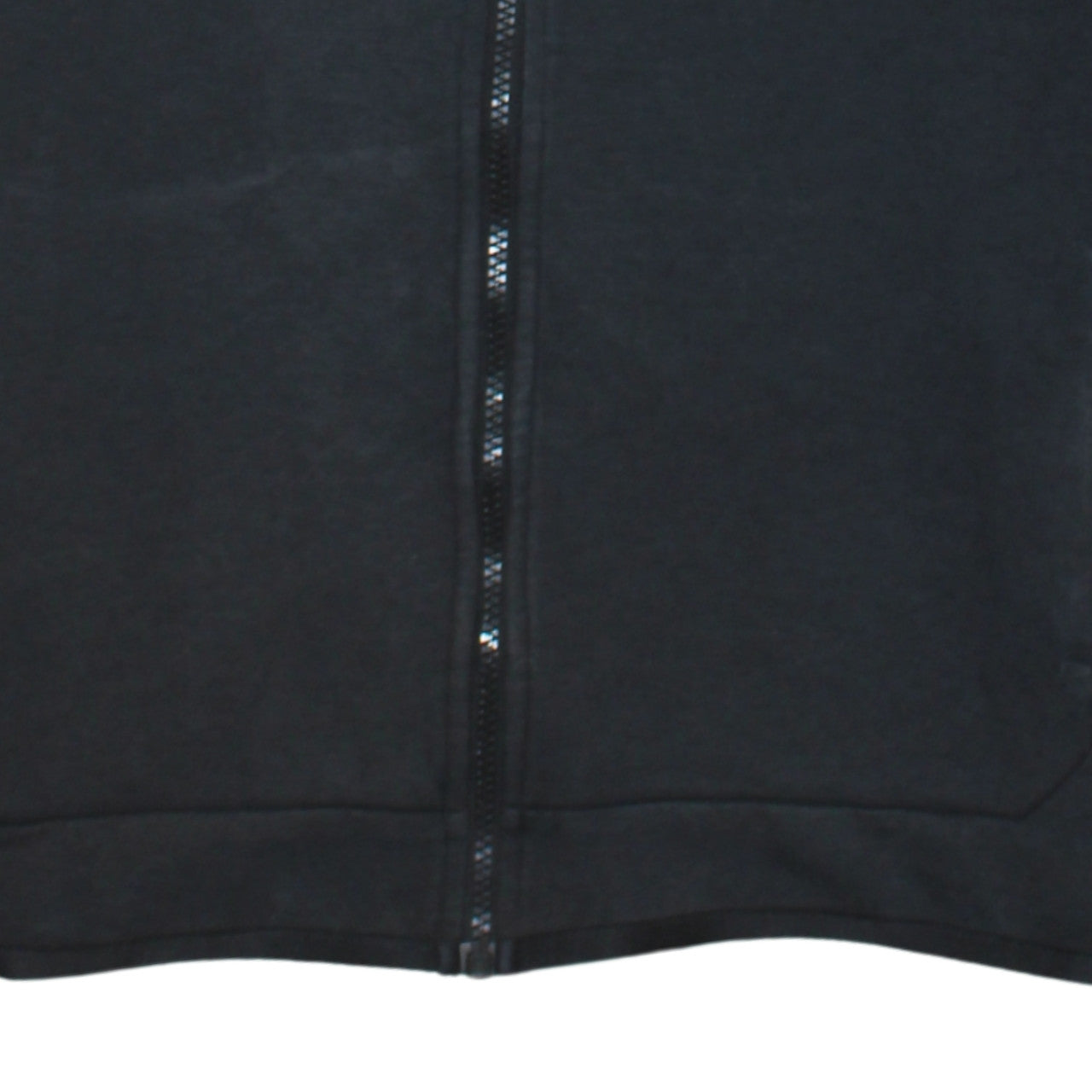 Nike Boys Black XL Full Zip Hoodie with Logo and Pockets