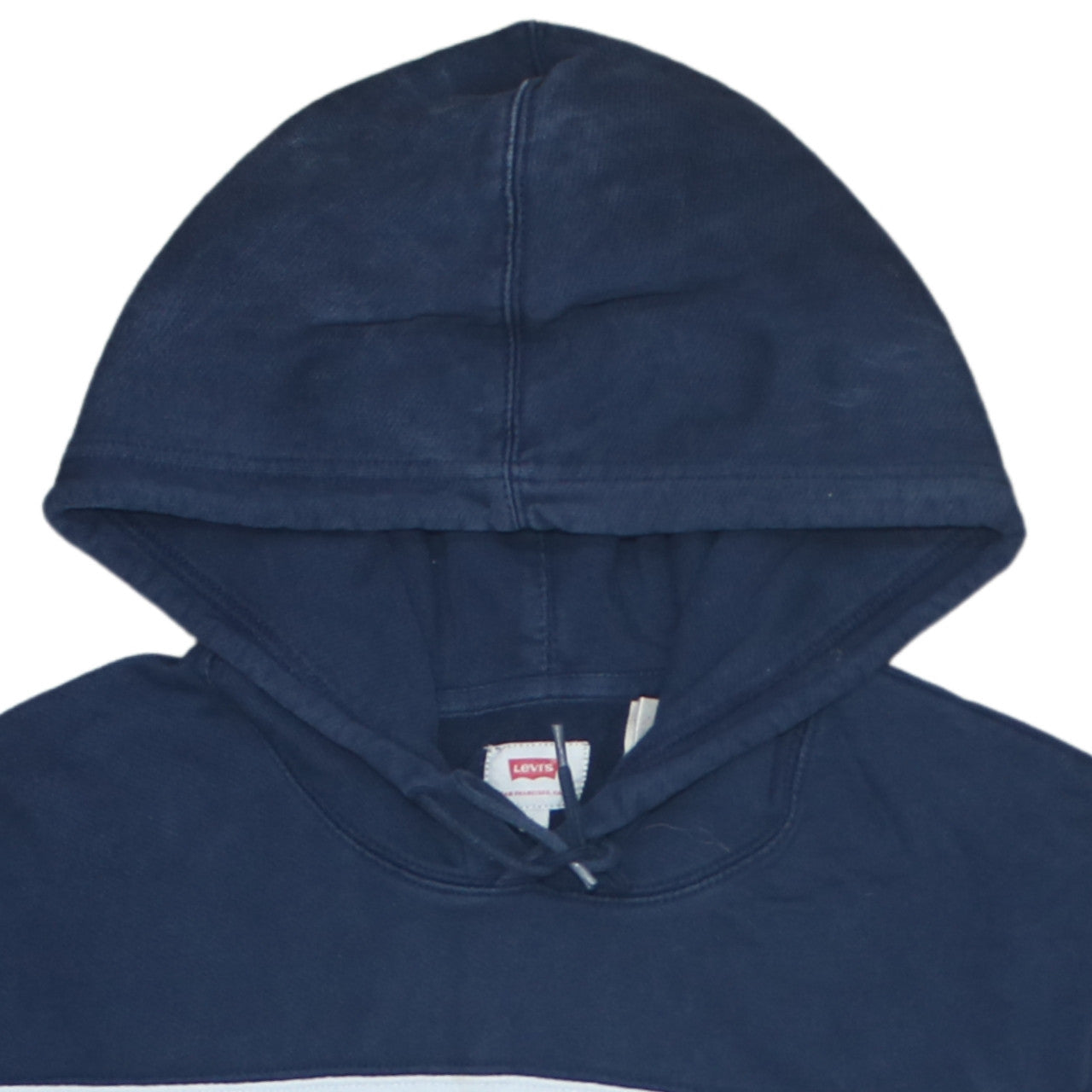 Additional view of Levi's Men's Blue L Pullover Hoodie Logo Graphic Sweatshirt