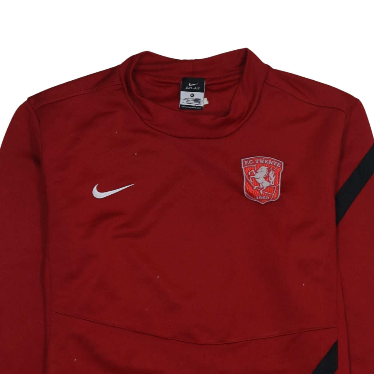 Nike Men's Red FC Twente Dri-Fit Pullover Sweatshirt XL Athletic Fit