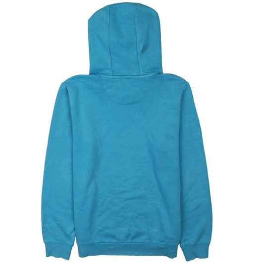 Adidas Boys Blue Pullover Hoodie 13-14 Years Sport Essentials Logo