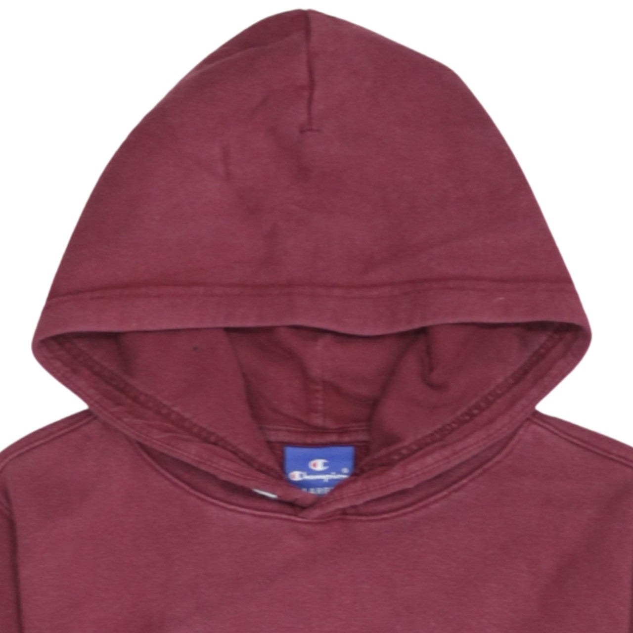 Additional view of Champion boys’ burgundy hoodie 11-12 years pullover fleece logo casual