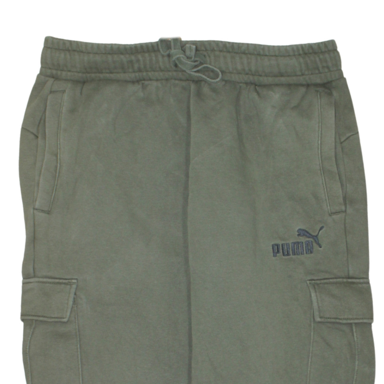 Additional view of Puma Men's Green Regular Fit Jogger Trousers, size M