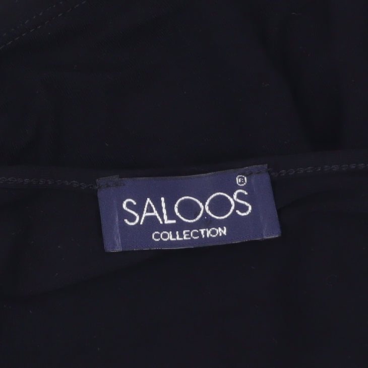 Additional view of Saloos women’s black animal print tunic blouse xl