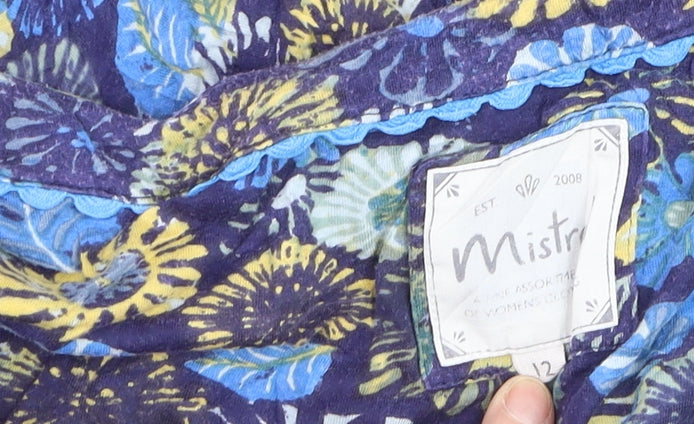 Mistral Women’s Multicoloured Floral Fit & Flare Knee Length Dress Size 12