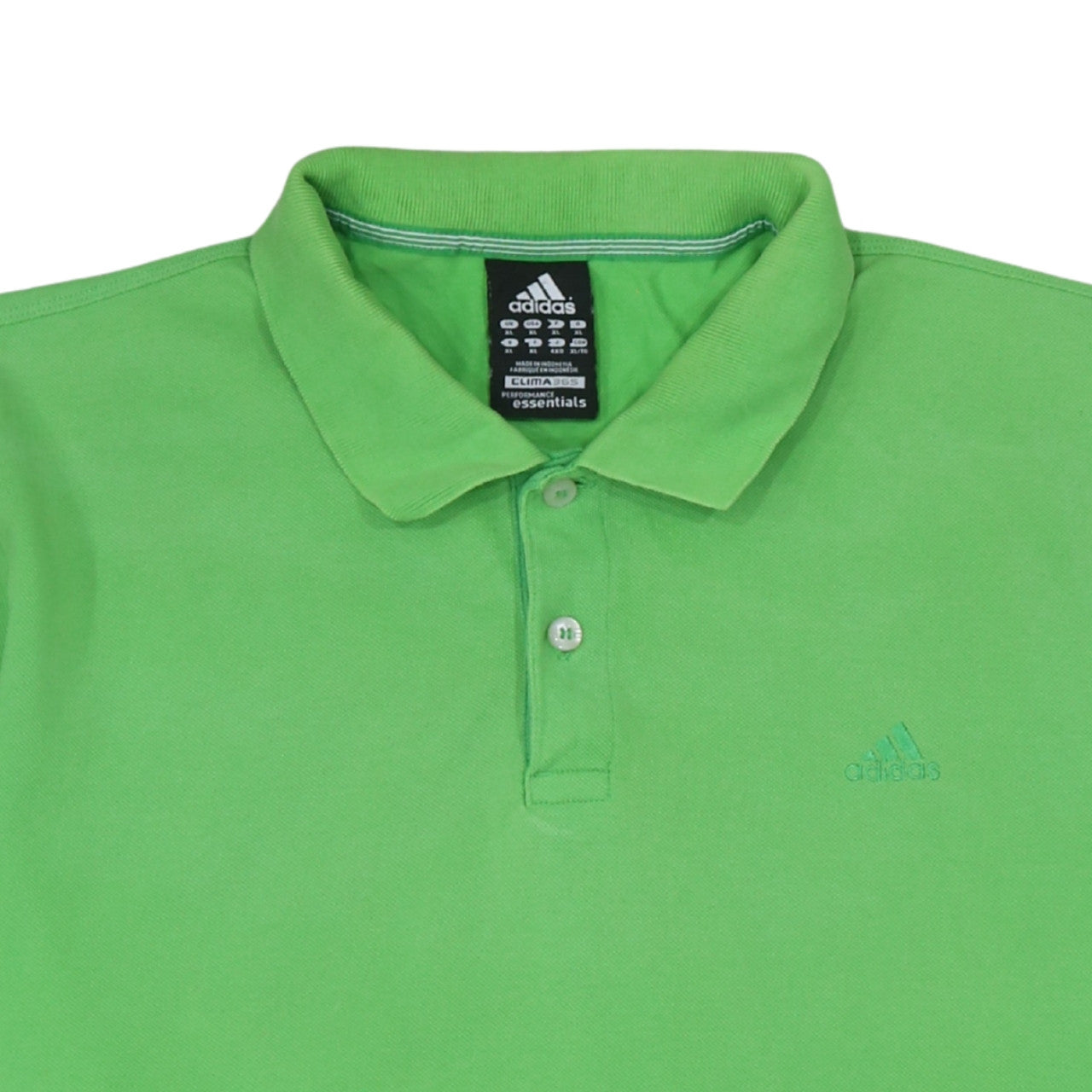adidas Men's Green Clima365 Essentials Polo Shirt XL