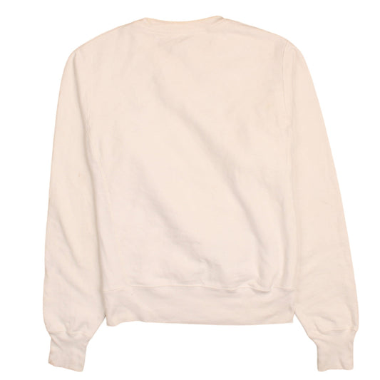Champion Womens Ivory XS Reverse Weave Pullover Sweatshirt