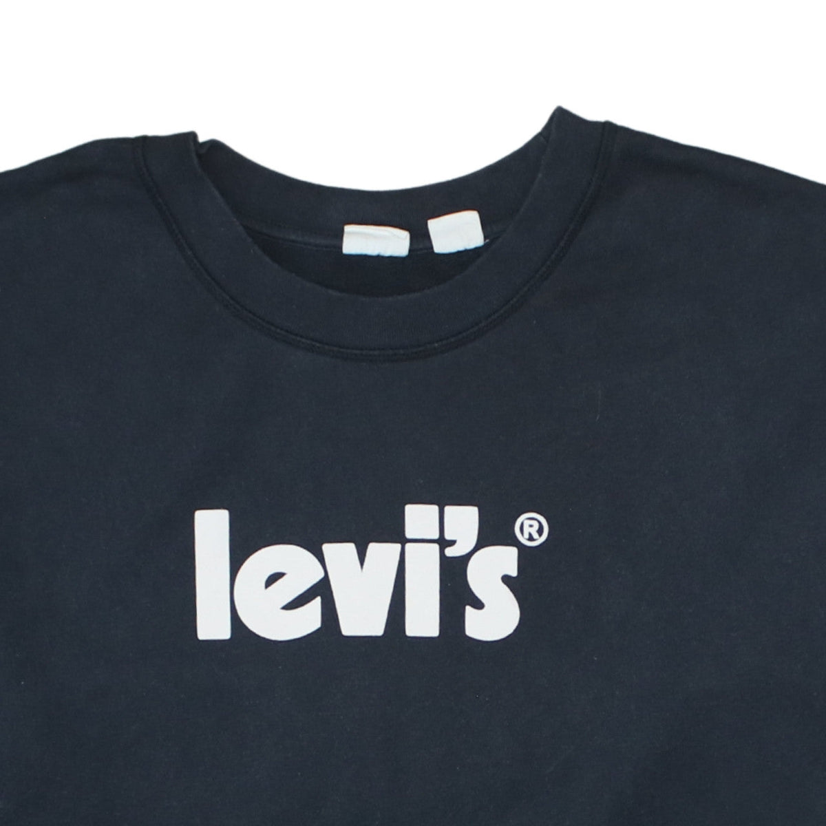 Additional view of Levi's Men's Black 2XL Crew Neck Pullover Sweatshirt