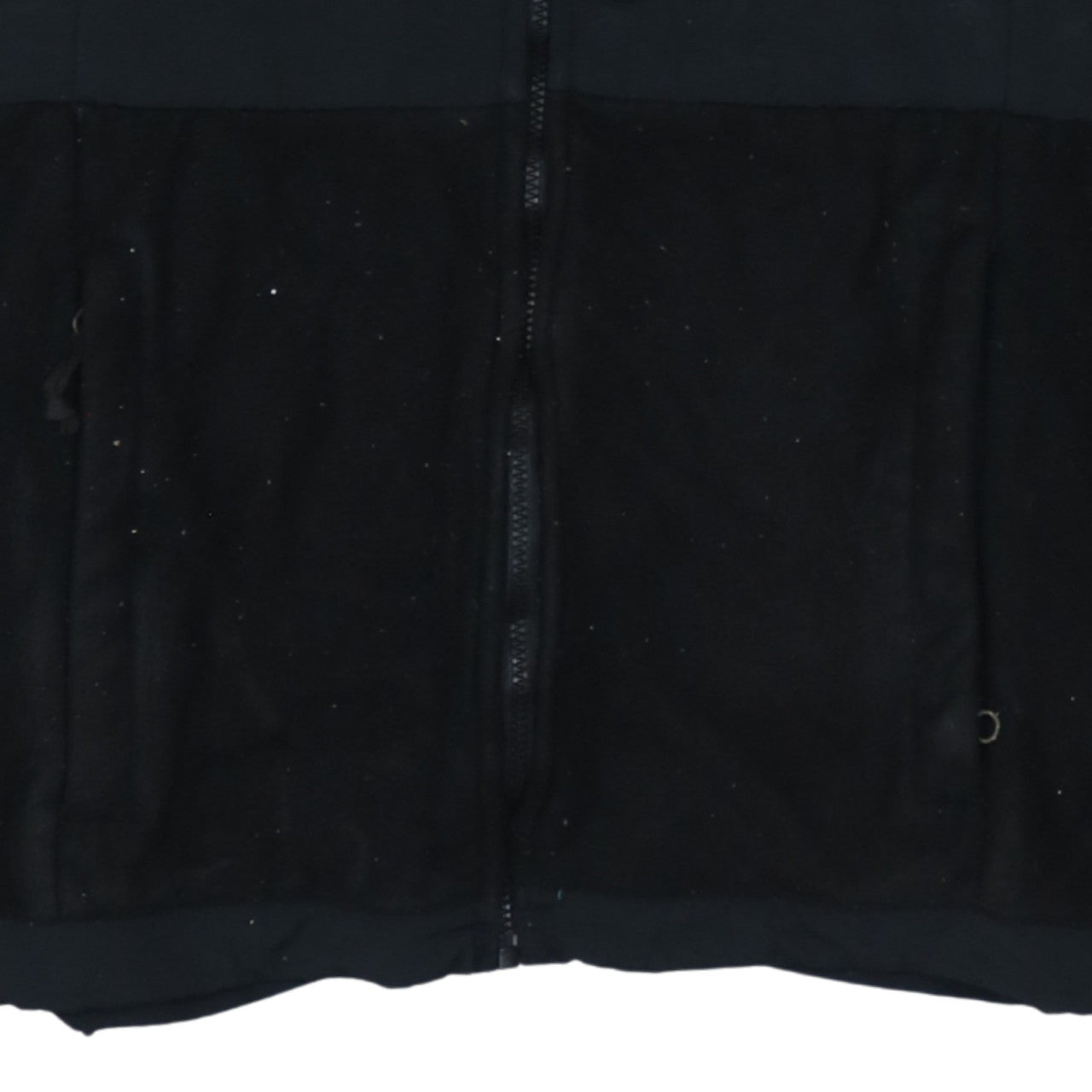 The North Face Womens Black Fleece Full Zip Jacket Size L