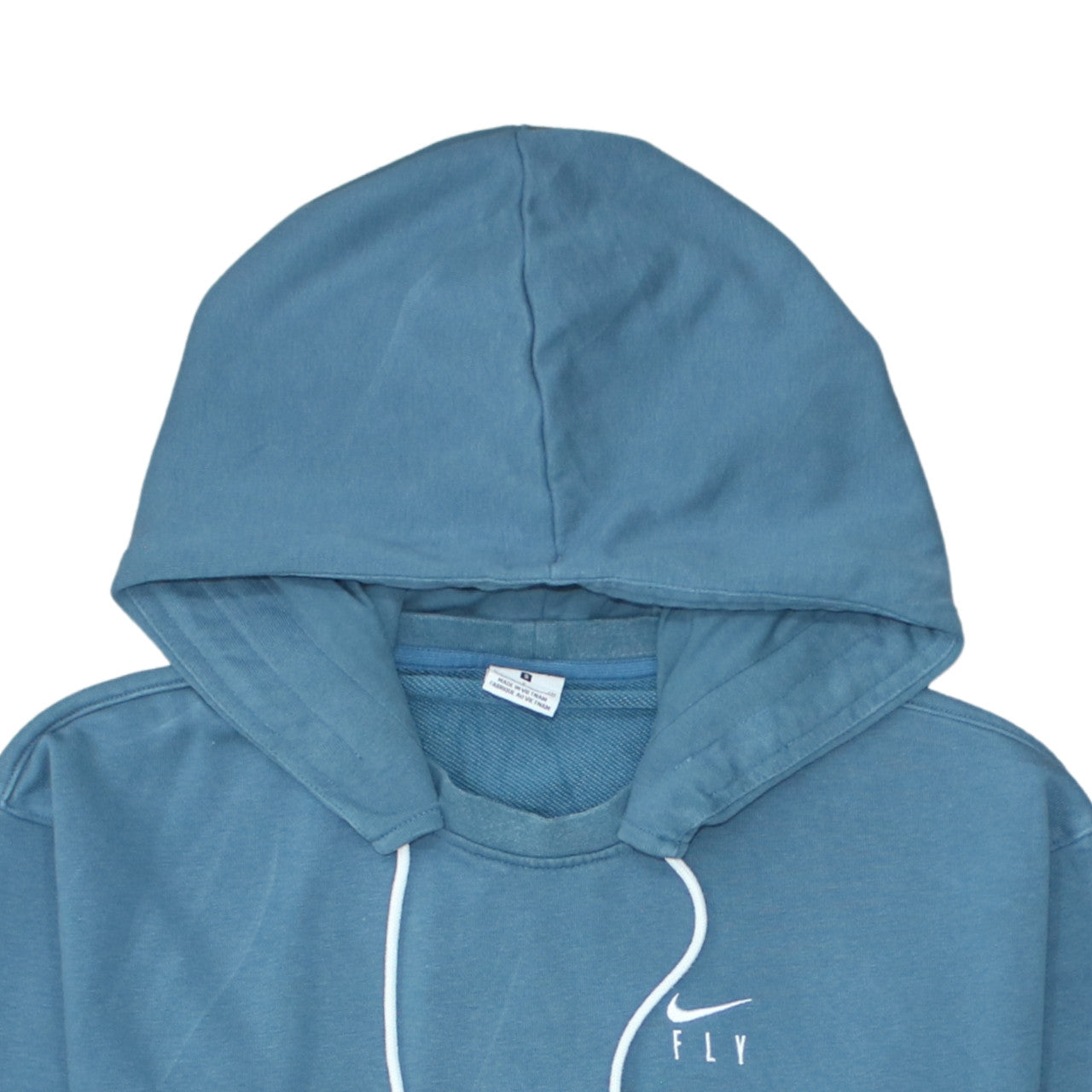 Additional view of Nike Men's Blue Dri-Fit Fly Pullover Hoodie, size S