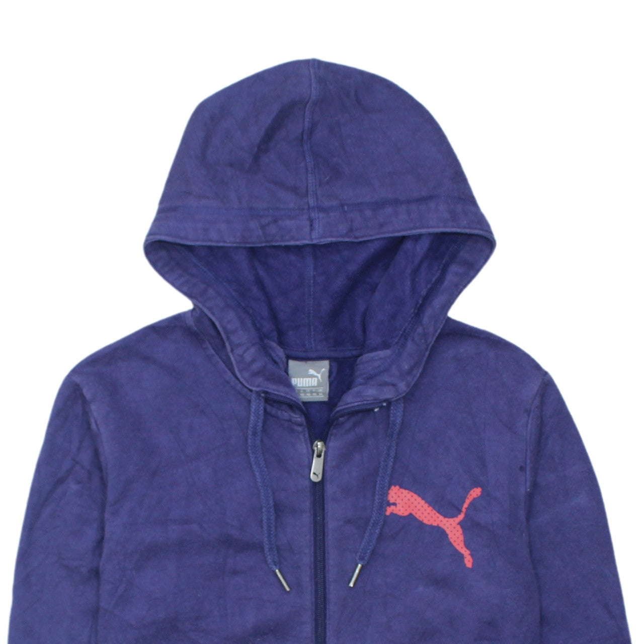 Additional view of Puma women’s purple full zip hoodie xl, size UK 16, casual sportswear