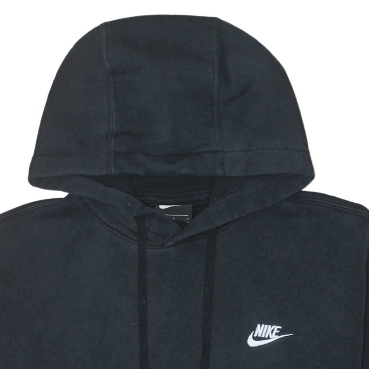 Additional view of Nike Men's Black Pullover Hoodie, size S, Regular Fit Fleece