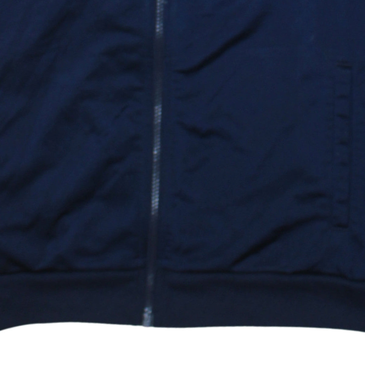 Additional view of Adidas boys’ blue colourblock track jacket 13-14 years zip lightweight
