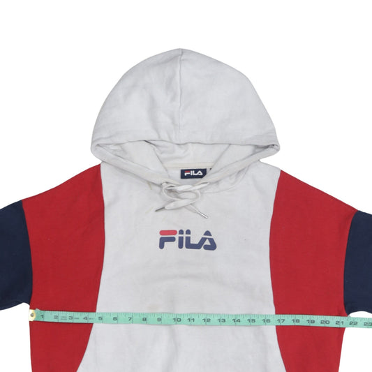FILA Mens Multicoloured Small Pullover Hoodie Sportswear