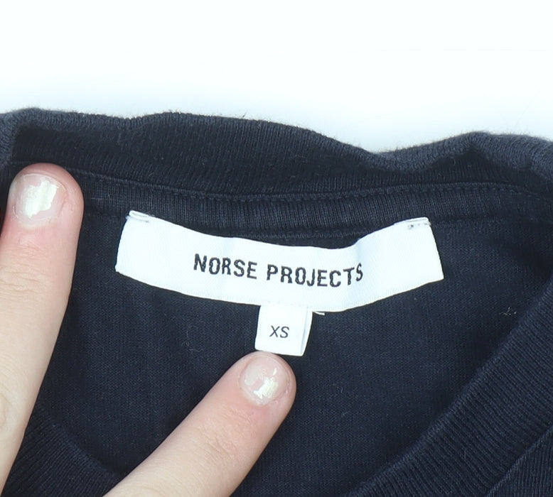 Additional view of Norse Projects Women's Black XS Basic Cotton Short Sleeve T-Shirt