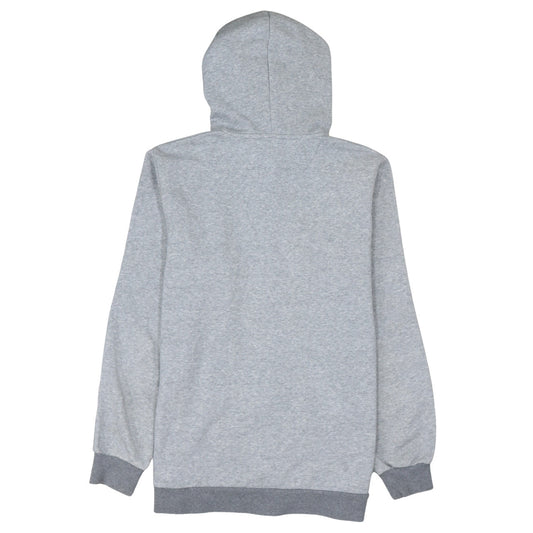 Adidas Men's Grey Full Zip Hoodie Size M Regular Fit Sportswear