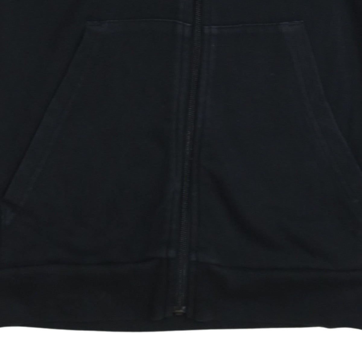 Additional view of Adidas boys’ black full zip hoodie 13-14 years sportswear lightweight hoodie