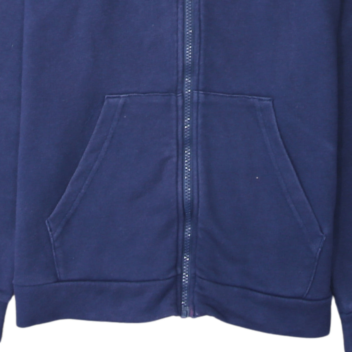 Additional view of Puma boys’ navy blue full zip hoodie xl 13-14 years hooded sweatshirt