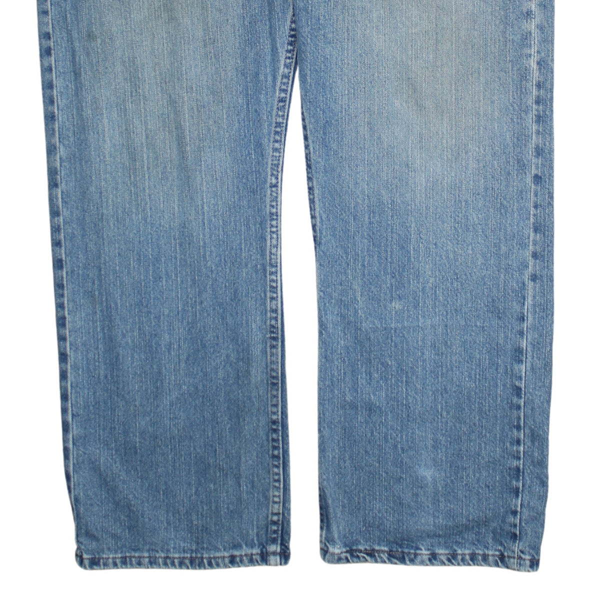 Additional view of Wrangler Men's Blue Relaxed Straight 38x30 Denim Jeans
