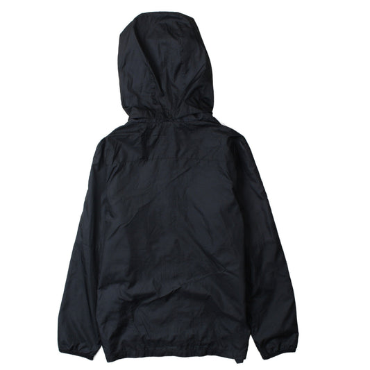 Nike Boys Black Hooded Windbreaker Jacket 12-13 Years Football Zip Coat