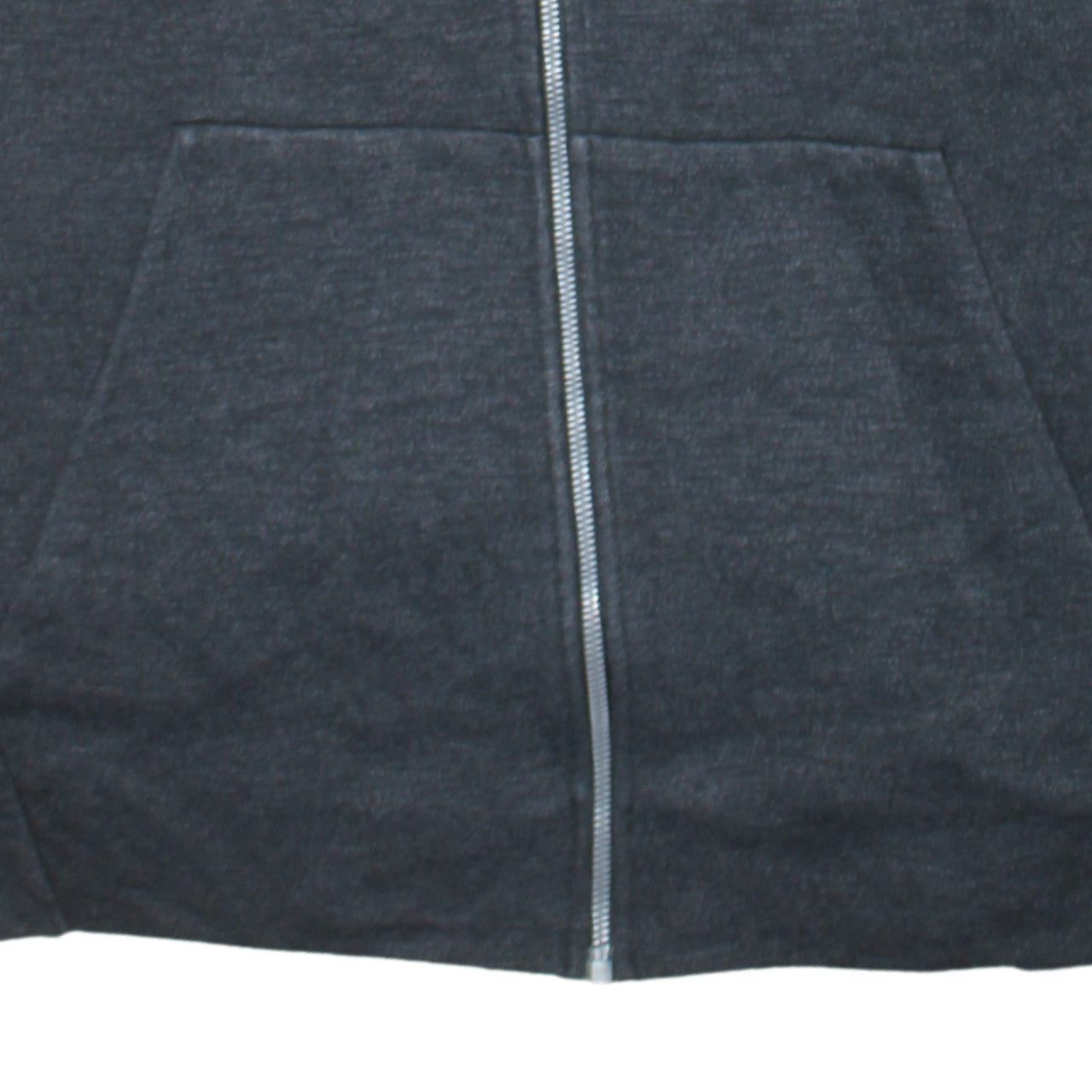 Additional view of Nike Men's Grey Full Zip Hoodie XL Cotton Blend Lightweight