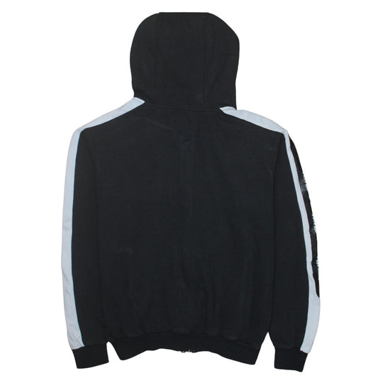Nike Men's Black Full Zip Hoodie M Sports Fleece Sweatshirt