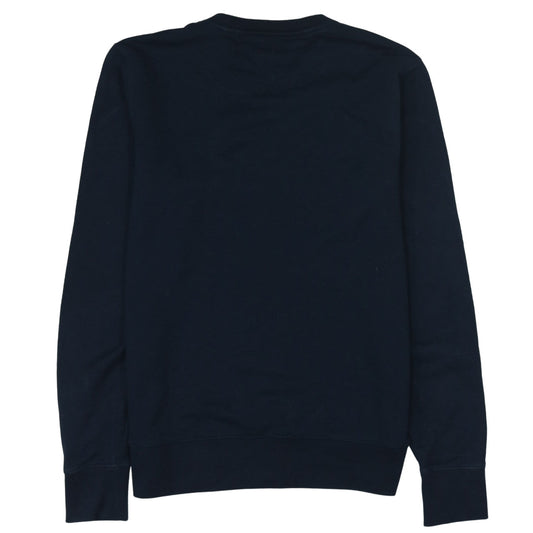 Tommy Hilfiger Men's Blue Vintage Fit Logo Sweatshirt L