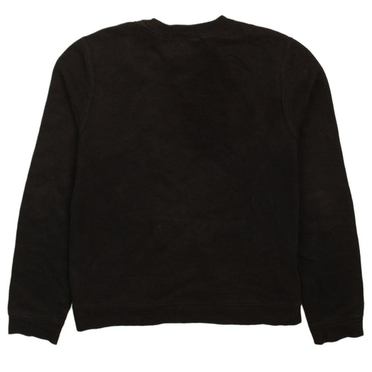 Nike Boys Black XL Pullover Sweatshirt Fleece Crew Neck Logo Sportswear