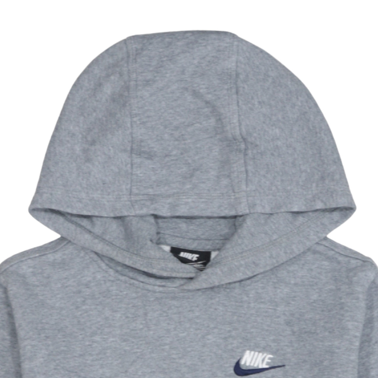 Additional view of Nike boys’ grey xl pullover hoodie standard fit fleece sweatshirt