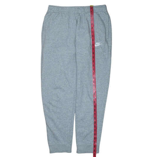 Nike Men's Grey M Regular Fit Tapered Sweatpants